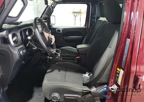 2021 Jeep Wrangler Unlimited Sport z USA, uszkodzony, nr VIN 1C4HJXDN7MW638442